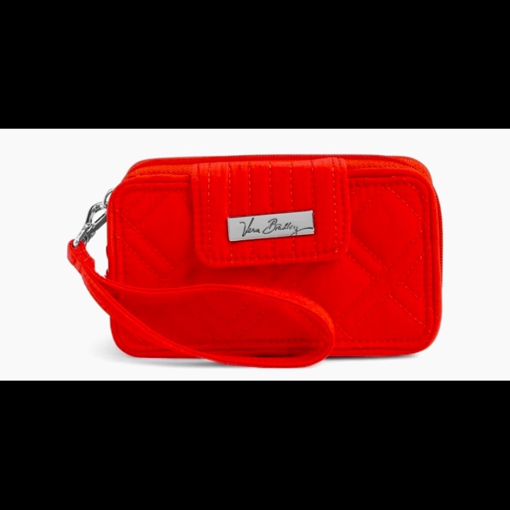 NWT Vera Bradley smartphone wristlet in microfiber